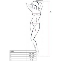Combinaison Femme Sexy Ouverte en Résille fine - BS004 Passion