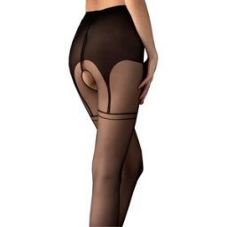Delight - Collant Ouvert Grande Taille - Fiore