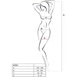 Combinaison Sexy et Moulante Blanche - BS065 Passion