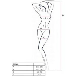 Combinaison Bodystocking Sexy illusion Guêpière - BS049 Passion
