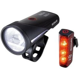 Sigma Kit d'éclairage de vélo Aura 100 Blaze Link Wireless noir