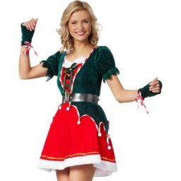 Dressforfun Elfe de Noël sexy S - déguisement costume halloween déguisement fête carnaval robe de soirée robe de soirée - 303410