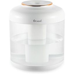 Humidificateur - 1.5L - Humidificateur - Sans fil et rechargeable - Diffuseurs d'arômes - Silencieux - Blanc - de Saaf