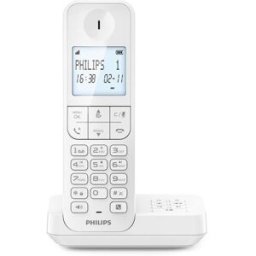 Téléphone fixe avec répondeur PHILIPS D2751W MONO