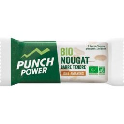 Punch Power Bionougat - Barre énergétique - Miel Amandes