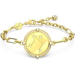 Swarovski Bracelet Zodiac, Balance, Ton doré, Placage de ton or OS