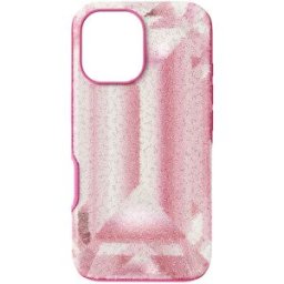 Swarovski Étui pour smartphone High, Motif imprimé cristal, iPhone® 16, Rose OS