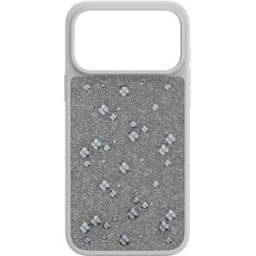 Swarovski Étui pour smartphone High, Cristaux Flat Back, iPhone® 17 Pro Max, Ton argenté OS