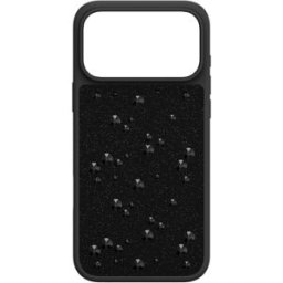 Swarovski Étui pour smartphone High, Cristaux Flat Back, iPhone® 17 Pro Max, Noir OS