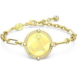 Swarovski Bracelet Zodiac, Poissons, Ton doré, Placage de ton or OS