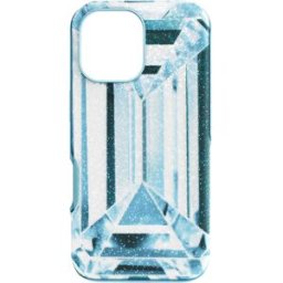 Swarovski Étui pour smartphone High, Effet cristal, iPhone® 17, Bleu OS