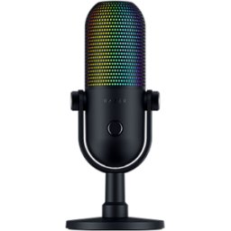 Razer Seiren V3 Chroma - RGB USB Microphone with Tap-to-Mute