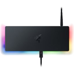 Razer Thunderbolt™ 4 Dock Chroma - Black - Universal Thunderbolt™ 4 dock with 10 ports for maximum connectivity - Connectivity to Maximize Your Setup - Future-proof and Backwards-compatible - Pass-through Charging