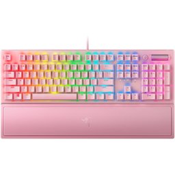 Razer BlackWidow V3 Mechanical Gaming Keyboard - Green Switch (Tactile & Clicky) - US Layout - Quartz