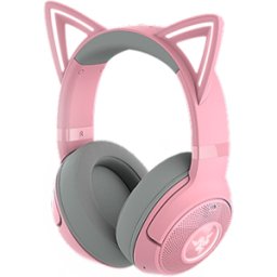 Razer Kraken Kitty V2 BT - Quartz Edition - Wireless Bluetooth RGB Headset with Kitty Ears