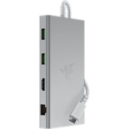 Razer 11-Port USB C Dock - Compatible with Windows & Mac Laptops & Desktops