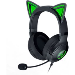 Razer Kraken Kitty V2 - USB Headset with RGB Kitty Ears - Black