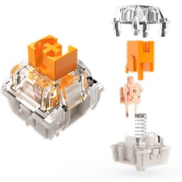 Razer Mechanical Orange Switches Full Set for 75% Barebones Keyboards