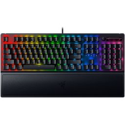Razer BlackWidow V3 Mechanical Gaming Keyboard - Green Switch (Tactile & Clicky) - US Layout - Black