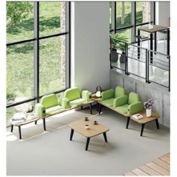Actiburo Table basse rectangulaire Dendrobium Chêne clair ou noyer