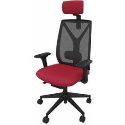 Leaderburo Fauteuil de bureau en tissu coque noire avec translation Leader Crème, vert pomme, violet, rouge, bleu clair, gris, bleu ou noir