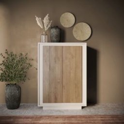 Balias Home Buffet haut moderne cachemire/mercure Rosine Cachemire/mercure