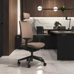 Leaderburo Fauteuil de bureau en tissu coque noire avec translation Leader Crème, vert pomme, violet, rouge, bleu clair, gris, bleu ou noir