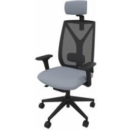Leaderburo Fauteuil de bureau en tissu coque noire avec translation Leader Crème, vert pomme, violet, rouge, bleu clair, gris, bleu ou noir