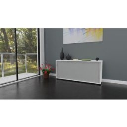 Matelpro Armoire de bureau à rideau H 74 cm Proline Blanc, gris clair, beige, graphite, noir, acacia, épicéa gris ou chêne naturel