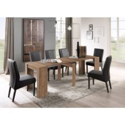 Vivabita Table console extensible contemporaine Eleonore Mercure