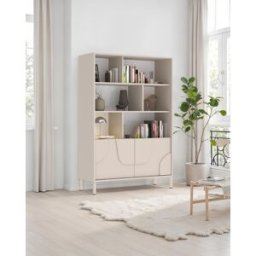 Vivabita Buffet haut moderne coloris cachemire Stella Cachemire mat