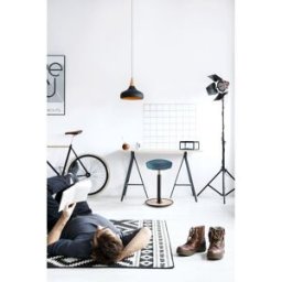 Matelpro Tabouret ergonomique réglable en hauteur Elsa