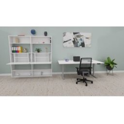 Mateol Table de réunion rectangulaire électrique Dynamics Blanc neige, noir velours, érable blanc, chêne clair ou chêne brunswick