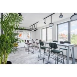 Ergo Design Table haute de réunion moderne H 110 cm Lauren