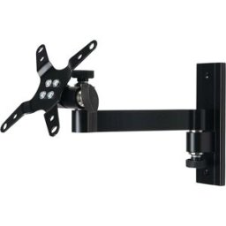 SpeaKa Professional Support mural pour écran SP-6456756 1 Écran(s) 33,0 cm (13) - 76,2 cm (30) noir inclinable, mobile, extensible