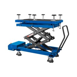 Table élévatrice - pour batterie de voiture électrique - avec roulettes - 750 W - jusqu'à 1200 kg