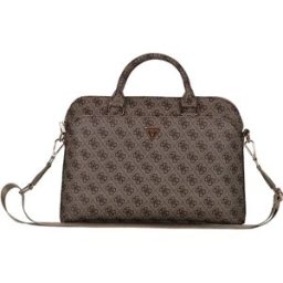 Guess Sac à Dos Pour Ordinateur Portable Pu 4g Triangle Logo 13/14/15´´ Brown One Size unisex