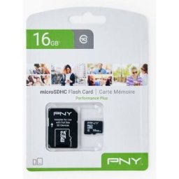 PNY Carte mémoire micro sd, 16 go