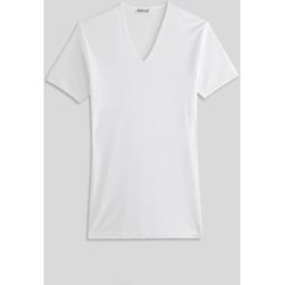 T shirt col v manches courtes en coton BIO Eminence, certifié OEKO-TEX 6
