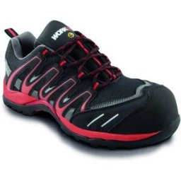 Workfit Chaussures De Sécurité Trail Esd Black / Red EU 43