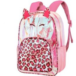 Oh My Pop Sac à Dos Laser Feline Pink One Size unisex