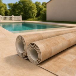 Liner PVC armé Hydroflex supérieur verni 4D Perception 150/100e