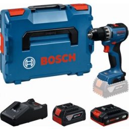 Bosch GSR18V-52 PROFESSIONAL Perceuse-visseuse, 1 x 2,0Ah +1 x 4,0Ah, L-BOXX 06019S0024