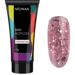 NEONAIL Duo Acrylgel Celebrate Rose gel pour les ongles en gel et en acrylique 15 g