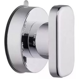 INF Poignée Ventouse Abattant WC Levier de Meuble Argent