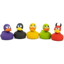 Gloria Jouet Pour Chien Latex Patos 18 Unités Multicolor One Size