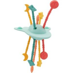 Little L Jouet d'éveil et de dentition en silicone Fusée Sensorielle