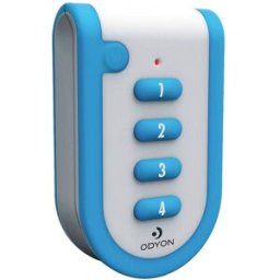 m-e modern-electronics Odyon ODYON pro HS-4 Emetteur manuel sans fil, Télécommande avec contrôle de la réception 4 canaux Portée max. 1 km