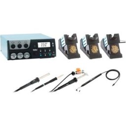 Station à vide;Weller WR3000M numérique 360 W, 400 W 50 - 550 °C avec support, avec panne à souder, avec pompe à dessouder