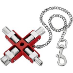 Knipex 00 11 06 Clé universelle Knipex 00 11 06 Clé pour armoires de distribution 1 pc(s)
